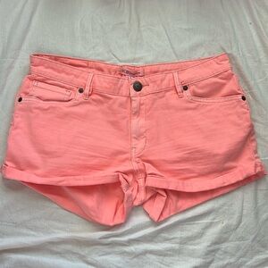BCBGeneration Neon Jean Shorts - 29